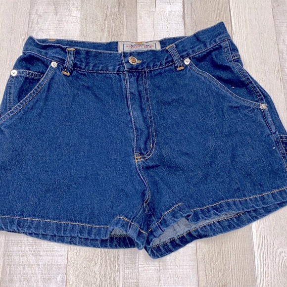 Vintage denim carpenter shorts size 7 - Picture 2 of 6